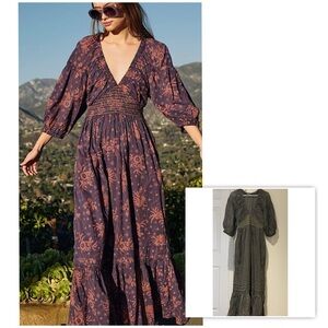 {NWOT} $168 FREE PEOPLE Golden Hour Maxi